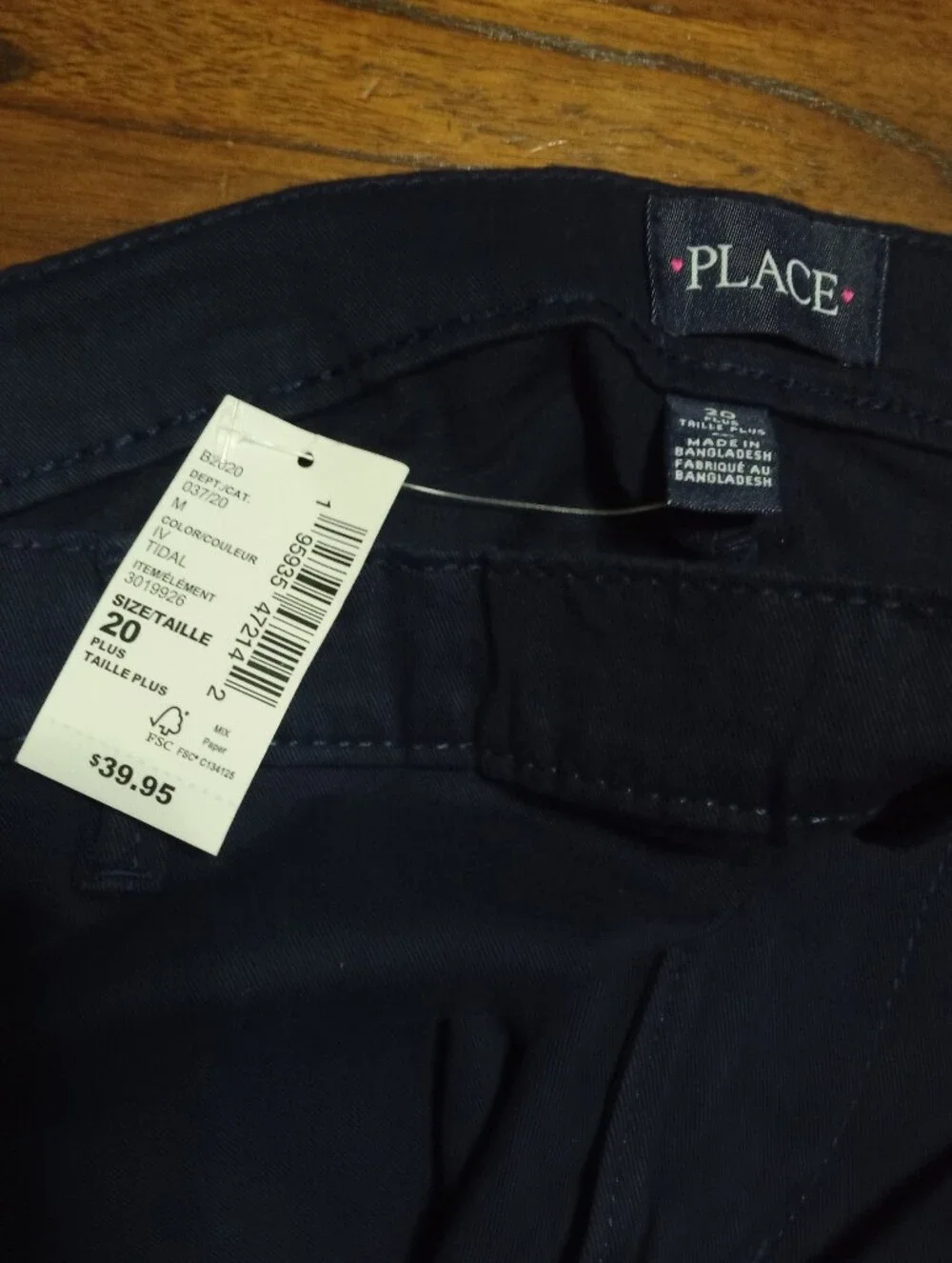 2pcs Navy Pants - Girls